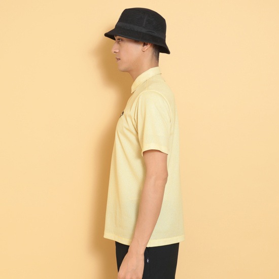 かざあなメッシュボタニカルプリントシャツ ※4Lサイズあり (MENS)