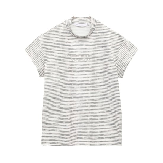 シャドーボーダー 半袖モック(WOMENS)