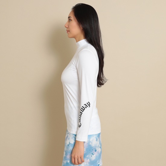 クールコア天竺ハイネックインナーシャツ (WOMENS)