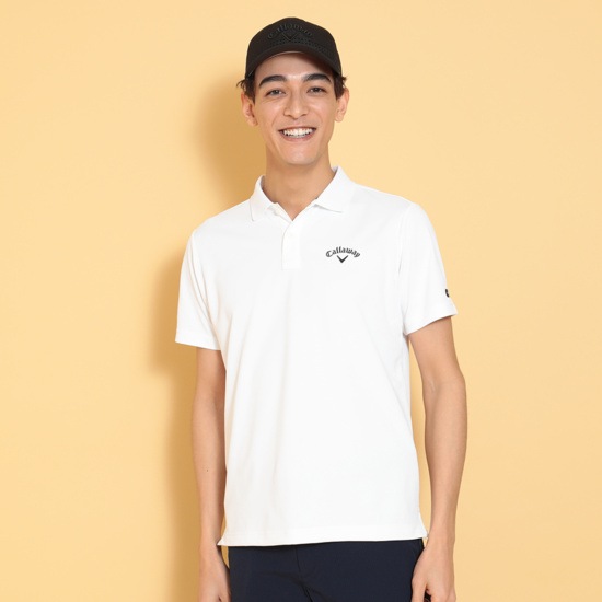 ポリエステルピケ半袖ポロシャツ ※4Lサイズあり  (MENS)