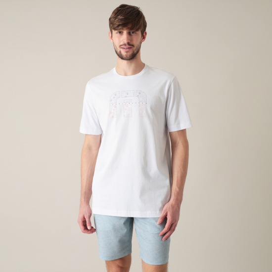 ピマコットン Ｍロゴ Tシャツ【USサイズ】(MENS)