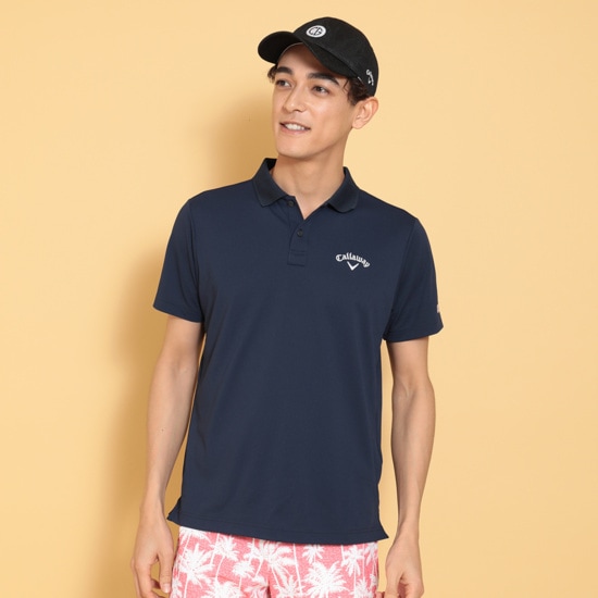 ポリエステルピケ半袖ポロシャツ ※4Lサイズあり  (MENS)