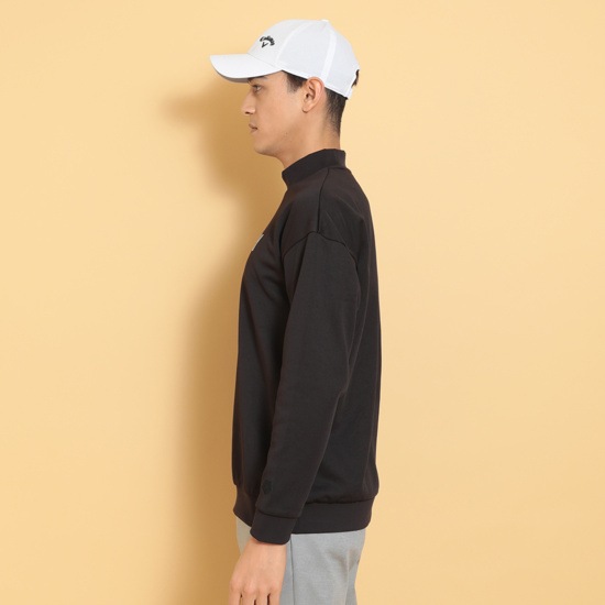 ダブルニットモックネックスウェット (MENS)