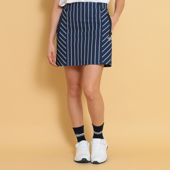 8WAYストレッチストライプスカート (WOMENS)